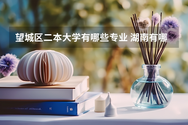 望城区二本大学有哪些专业 湖南有哪些重点二本
