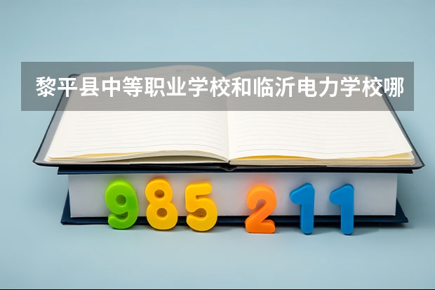 黎平县中等职业学校和临沂电力学校哪个好 谁更厉害
