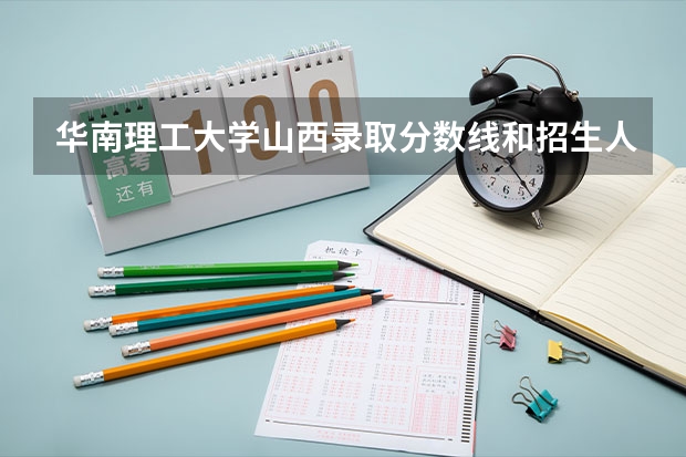 华南理工大学山西录取分数线和招生人数
