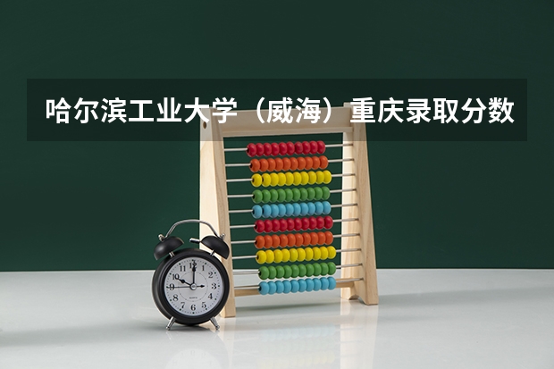 哈尔滨工业大学（威海）重庆录取分数线和招生人数