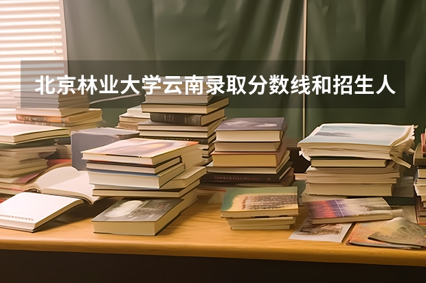 北京林业大学云南录取分数线和招生人数