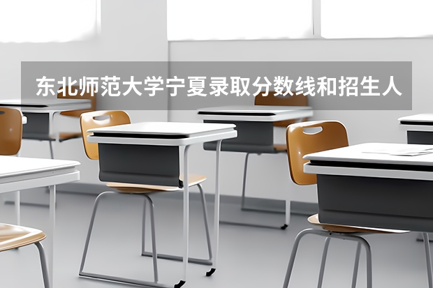 东北师范大学宁夏录取分数线和招生人数