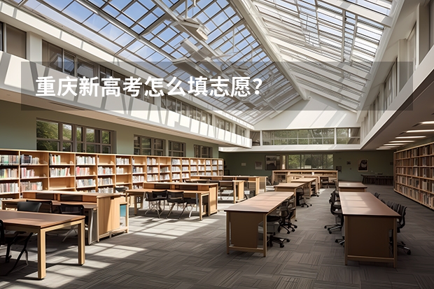 重庆新高考怎么填志愿？