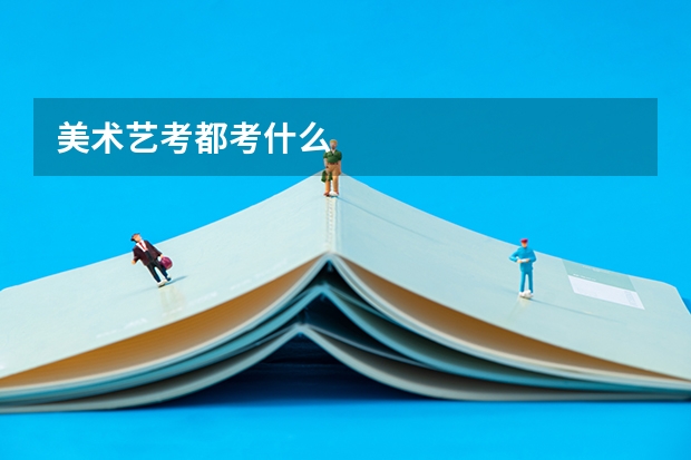 美术艺考都考什么