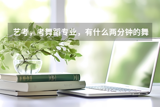 艺考，考舞蹈专业，有什么两分钟的舞蹈吗？？最好有点技巧、、、谢谢！！！急求！！！