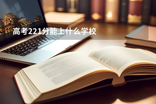 高考221分能上什么学校
