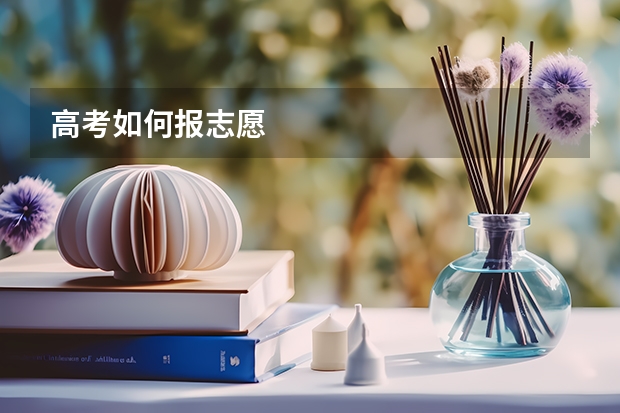 高考如何报志愿