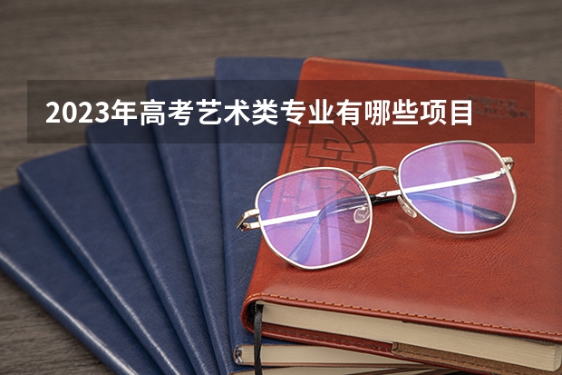 2023年高考艺术类专业有哪些项目
