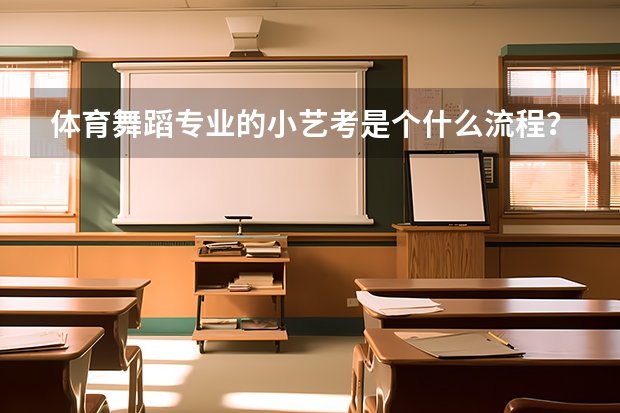 体育舞蹈专业的小艺考是个什么流程？