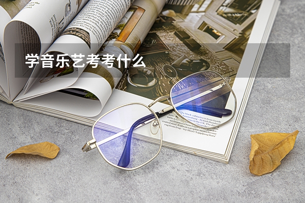 学音乐艺考考什么
