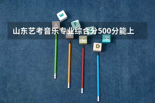 山东艺考音乐专业综合分500分能上省内什么学校
