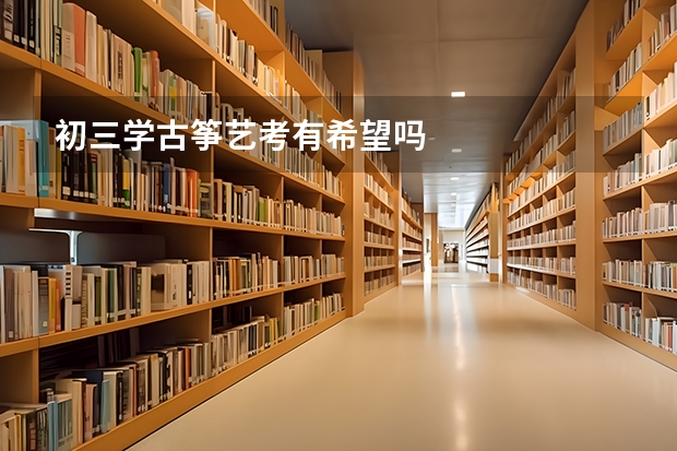 初三学古筝艺考有希望吗