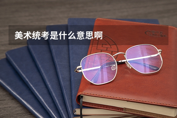 美术统考是什么意思啊