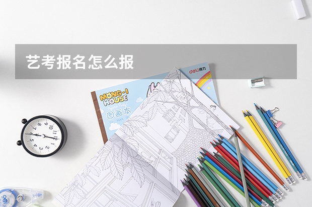 艺考报名怎么报