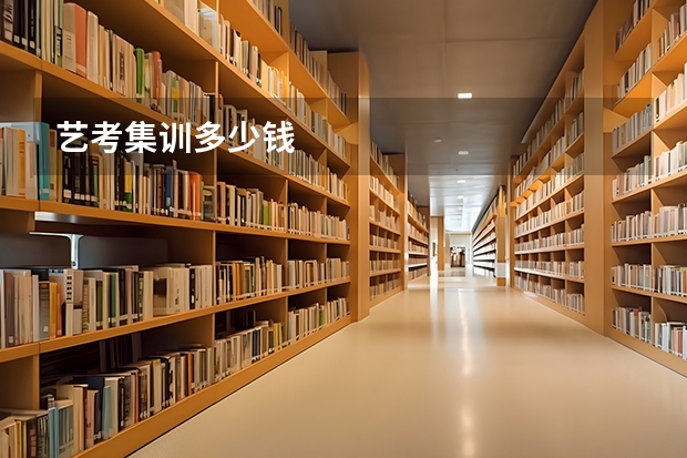 艺考集训多少钱